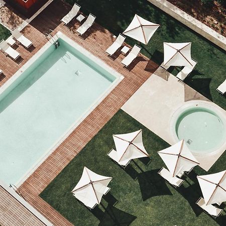 アクアルズ トロイア ラゴア ホテル&アパートメンツ S ホテルズ コレクション エクステリア 写真 Aerial view of the pool at the Hotel