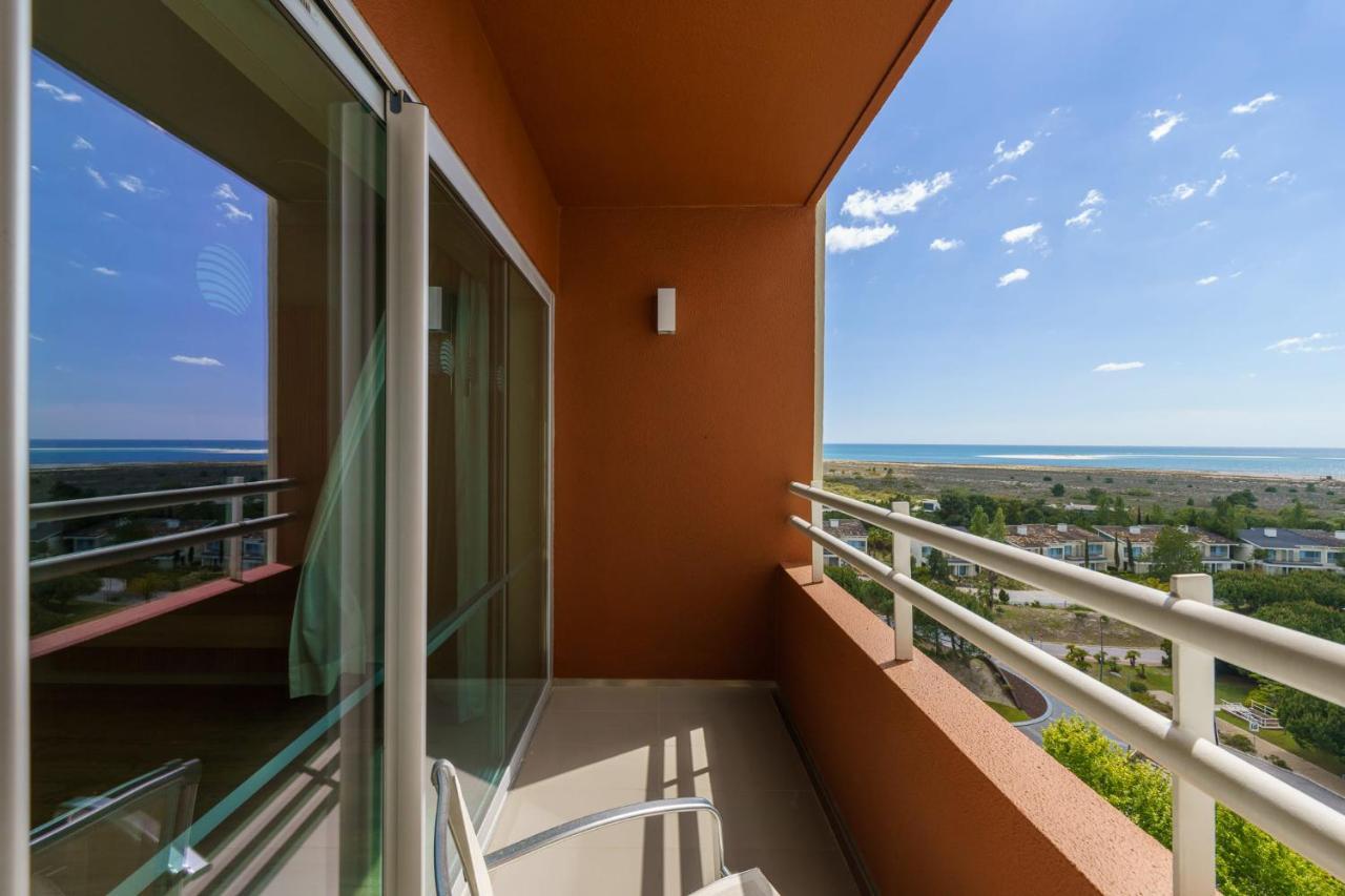 アクアルズ トロイア ラゴア ホテル&アパートメンツ S ホテルズ コレクション エクステリア 写真 A balcony