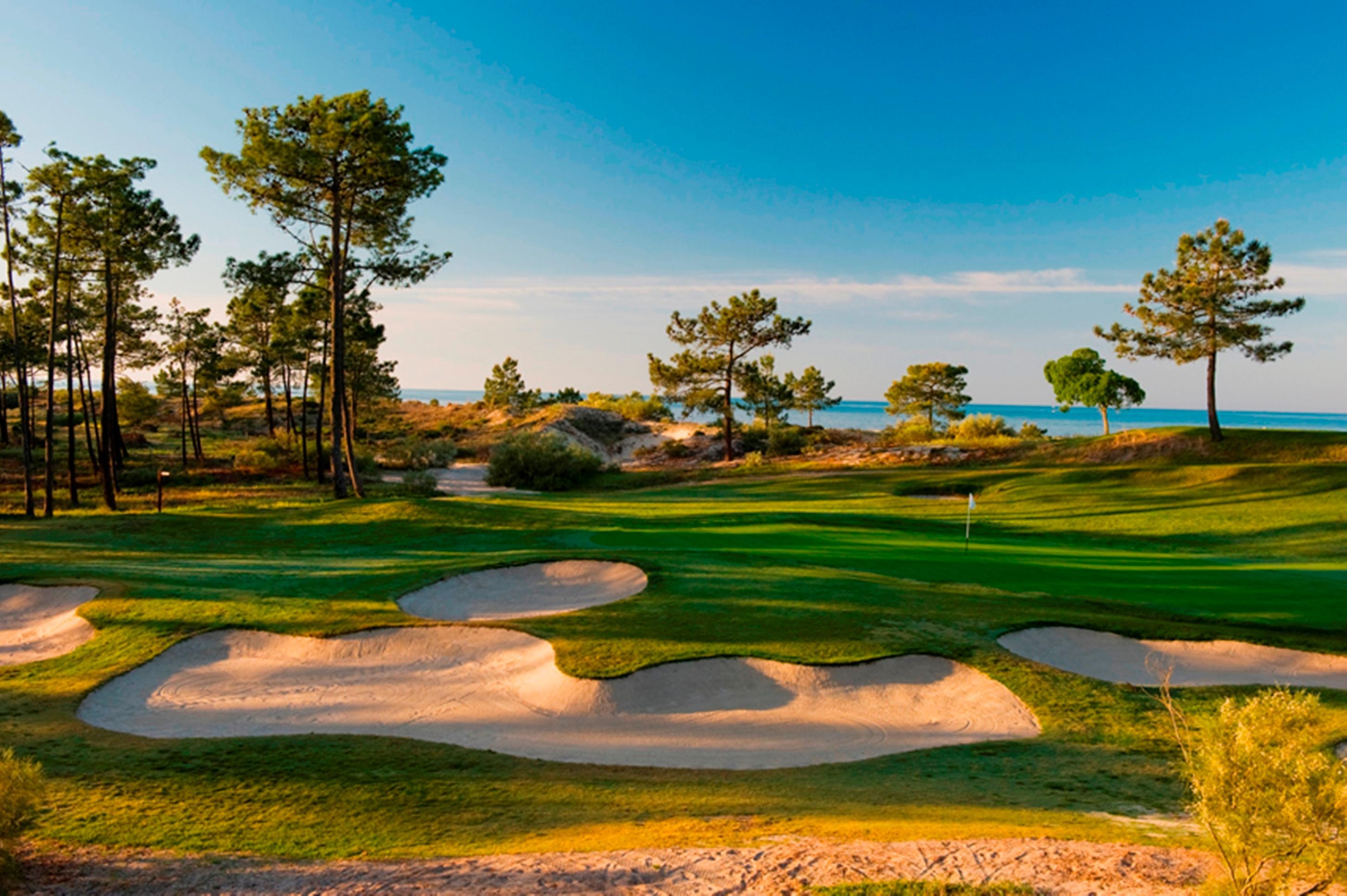 アクアルズ トロイア ラゴア ホテル&アパートメンツ S ホテルズ コレクション エクステリア 写真 Golf course at the West Cliffs